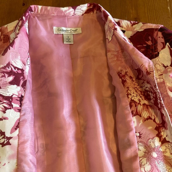 🪷NWOT🪷 Coldwater Creek Cotton Jacket, Size S - Picture 8 of 11